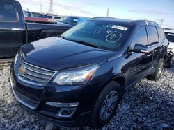 Chevrolet salvage cars for sale: 2017 Chevrolet Traverse LT