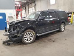 Salvage cars for sale from Copart Blaine, MN: 2017 Ford Expedition EL Limited