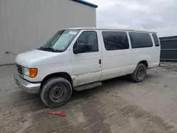 Salvage cars for sale at Duryea, PA auction: 2004 Ford Econoline E350 Super Duty Wagon