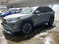 Salvage cars for sale at Candia, NH auction: 2019 Toyota Rav4 Adventure