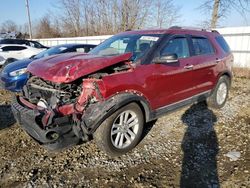 Salvage cars for sale at Windsor, NJ auction: 2015 Ford Explorer XLT