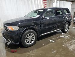 Salvage cars for sale at Central Square, NY auction: 2018 Dodge Durango SXT