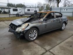 2010 Infiniti G37 Base en venta en Sacramento, CA