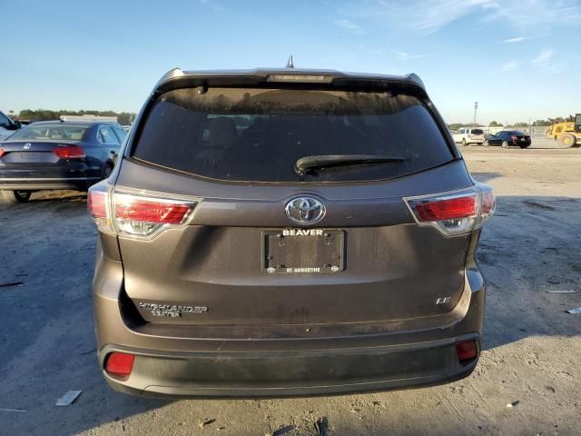 2015 Toyota Highlander LE