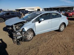 2012 Honda Civic LX en venta en Brighton, CO