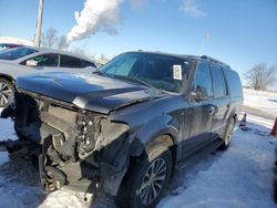 Salvage cars for sale at Pekin, IL auction: 2017 Ford Expedition EL XLT