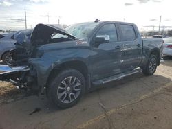 Chevrolet Silverado k1500 lt salvage cars for sale: 2021 Chevrolet Silverado K1500 LT