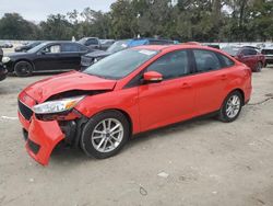 Salvage cars for sale at Ocala, FL auction: 2016 Ford Focus SE