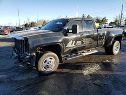 Salvage cars for sale at Denver, CO auction: 2015 Chevrolet Silverado C3500 LT