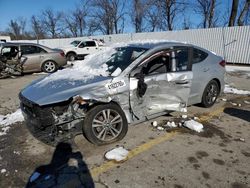 Salvage cars for sale at Bridgeton, MO auction: 2018 Hyundai Elantra SEL