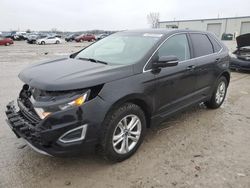 Salvage cars for sale at Kansas City, KS auction: 2017 Ford Edge SEL