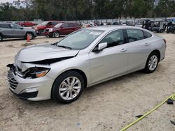 Salvage cars for sale at Ocala, FL auction: 2022 Chevrolet Malibu LT