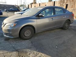 Salvage cars for sale from Copart Wilmington, CA: 2016 Nissan Sentra S