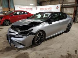 Salvage cars for sale at Eldridge, IA auction: 2018 Toyota Camry XSE