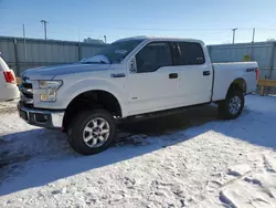 Salvage trucks for sale at Dyer, IN auction: 2015 Ford F150 Supercrew