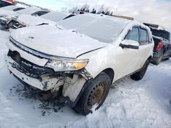 Carros salvage a la venta en subasta: 2014 Ford Edge SEL