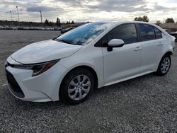 Salvage cars for sale at Mentone, CA auction: 2021 Toyota Corolla LE