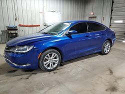 Salvage cars for sale at Franklin, WI auction: 2016 Chrysler 200 Limited