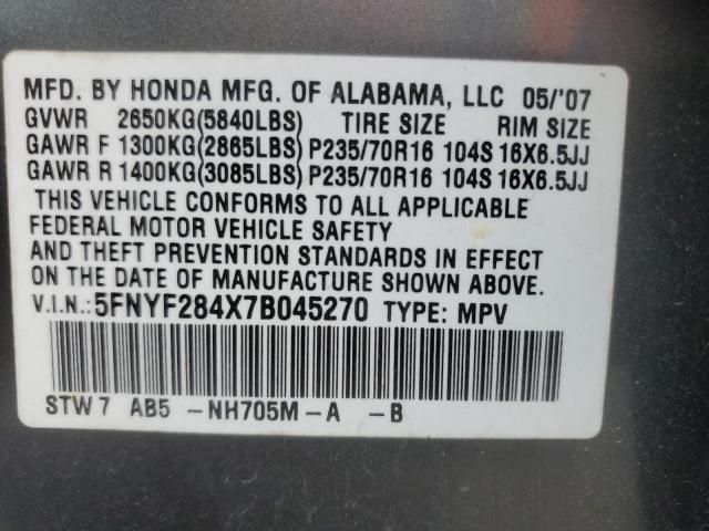 2007 Honda Pilot EX