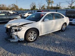 Chevrolet salvage cars for sale: 2016 Chevrolet Impala Limited LT