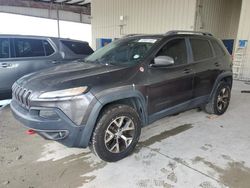 Salvage cars for sale at Homestead, FL auction: 2014 Jeep Cherokee Trailhawk