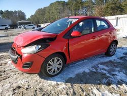 Salvage cars for sale at Seaford, DE auction: 2012 Mazda 2