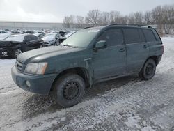 Salvage cars for sale at Davison, MI auction: 2003 Toyota Highlander Limited