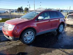 2008 Lincoln MKX en venta en Denver, CO