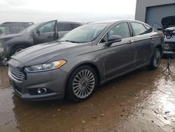 Salvage cars for sale at Elgin, IL auction: 2013 Ford Fusion Titanium