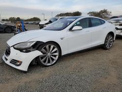 Tesla Model s Vehiculos salvage en venta: 2013 Tesla Model S