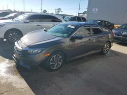 Honda salvage cars for sale: 2018 Honda Civic EX