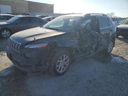 Salvage cars for sale at Kansas City, KS auction: 2014 Jeep Cherokee Latitude