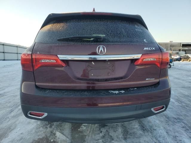 2016 Acura MDX Technology