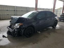 Toyota Corolla l salvage cars for sale: 2015 Toyota Corolla L