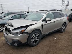 Salvage cars for sale at Elgin, IL auction: 2018 Subaru Outback 3.6R Limited