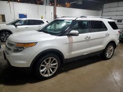 Salvage cars for sale at Blaine, MN auction: 2012 Ford Explorer Limited