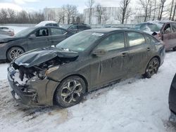 Salvage cars for sale at Central Square, NY auction: 2020 KIA Forte FE