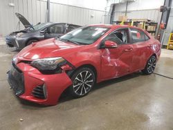 Salvage cars for sale at Casper, WY auction: 2018 Toyota Corolla L