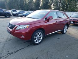 Salvage cars for sale at Arlington, WA auction: 2010 Lexus RX 350