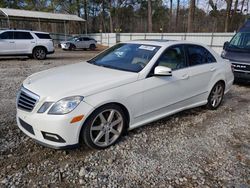 Salvage cars for sale at Austell, GA auction: 2011 Mercedes-Benz E 350