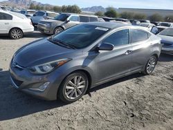 Salvage cars for sale at Las Vegas, NV auction: 2014 Hyundai Elantra SE