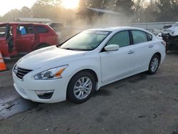 Salvage cars for sale at Savannah, GA auction: 2015 Nissan Altima 2.5