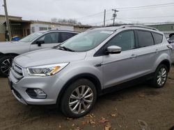 Ford salvage cars for sale: 2017 Ford Escape Titanium