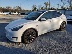 Tesla salvage cars for sale: 2021 Tesla Model Y