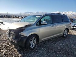 Toyota Sienna le salvage cars for sale: 2016 Toyota Sienna LE