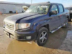 Salvage cars for sale at Pekin, IL auction: 2013 Honda Ridgeline RT