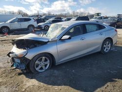 Salvage cars for sale at Duryea, PA auction: 2021 Chevrolet Malibu LS