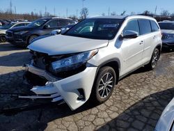 Toyota Highlander se salvage cars for sale: 2019 Toyota Highlander SE