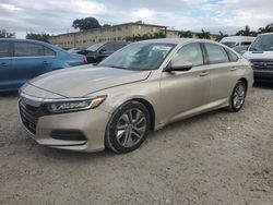 Honda Accord salvage cars for sale: 2020 Honda Accord LX