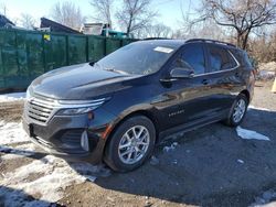 Carros salvage sin ofertas aún a la venta en subasta: 2022 Chevrolet Equinox LT